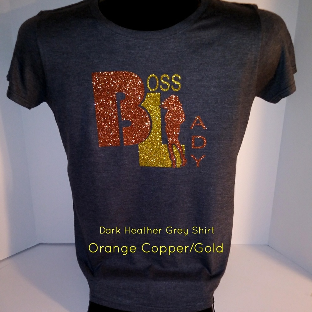 Boss Lady Glitter T-Shirt
